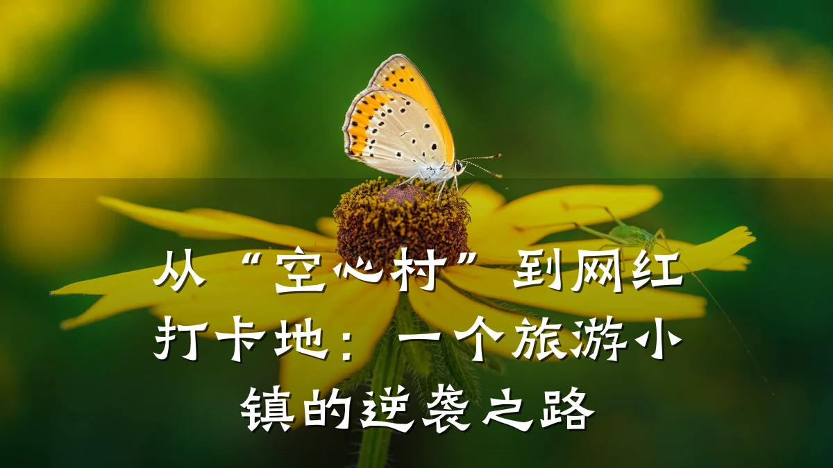 从“空心村”到网红打卡地：一个旅游小镇的逆袭之路