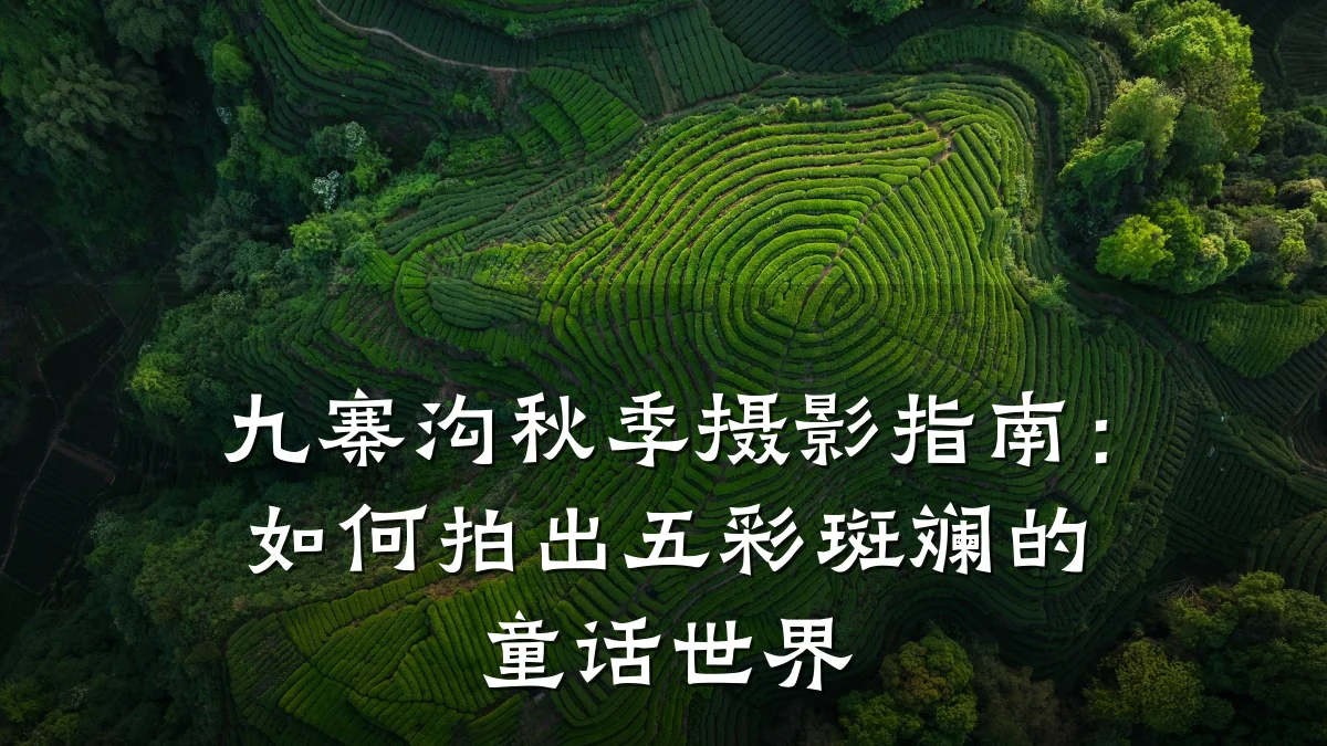 九寨沟秋季摄影指南:如何拍出五彩斑斓的童话世界