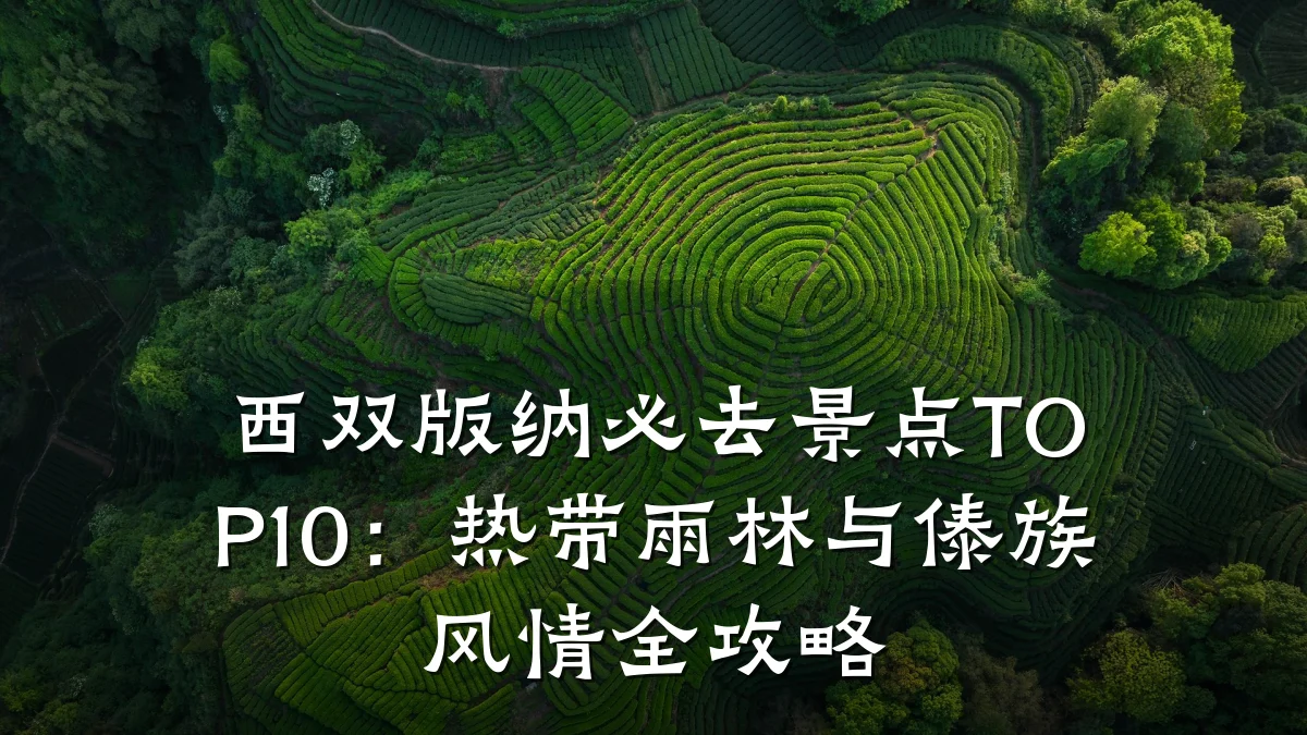 西双版纳必去景点TOP10：热带雨林与傣族风情全攻略