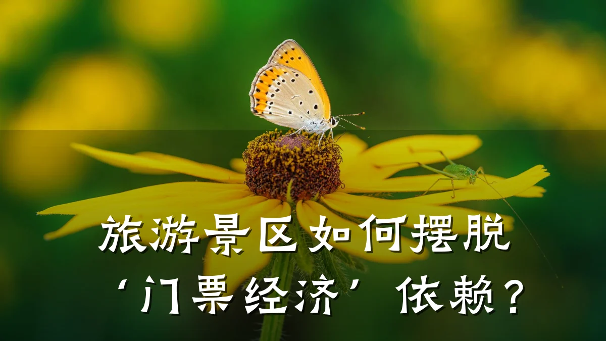 旅游景区如何摆脱‘门票经济’依赖？