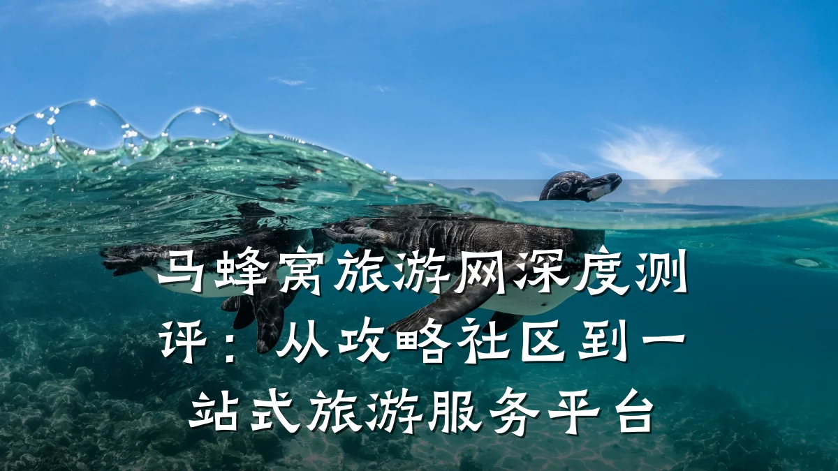 马蜂窝旅游网深度测评：从攻略社区到一站式旅游服务平台