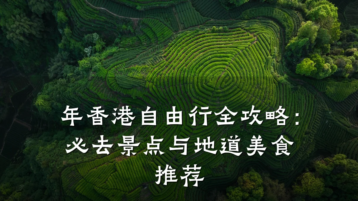 年香港自由行全攻略:必去景点与地道美食推荐