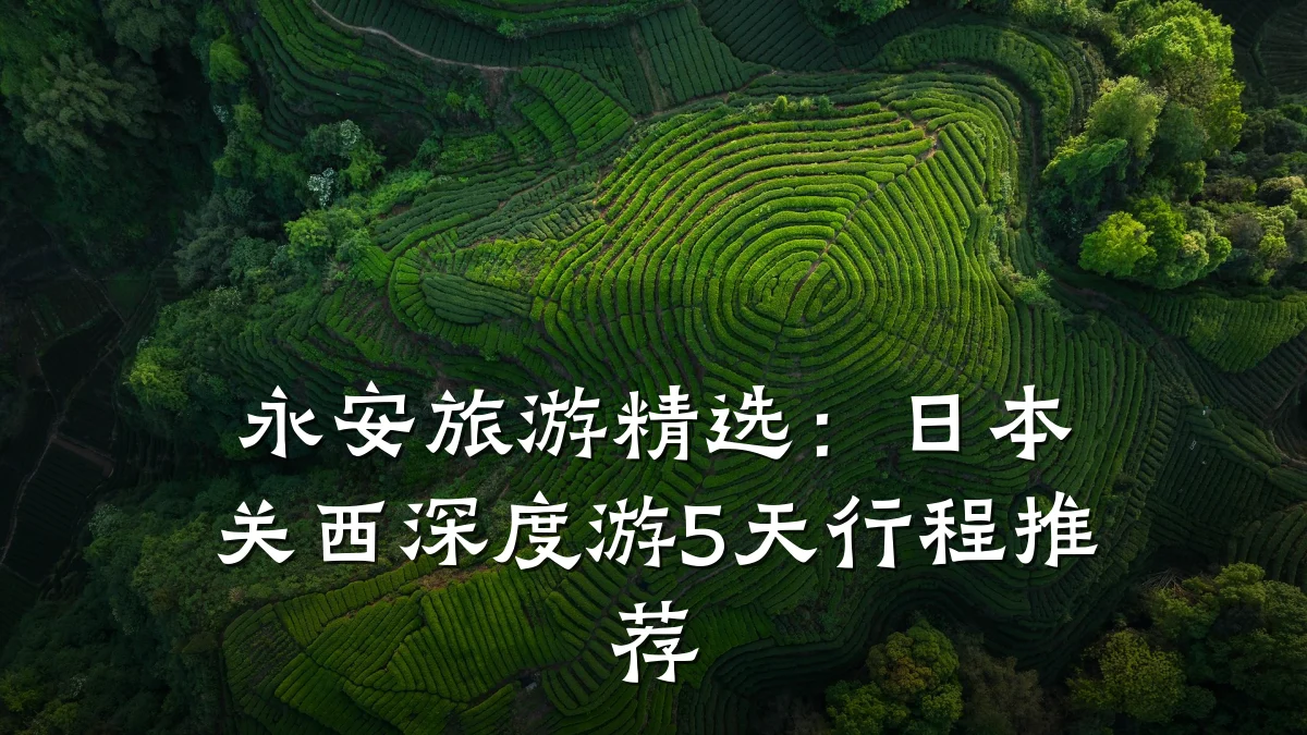 永安旅游精选:日本关西深度游5天行程推荐