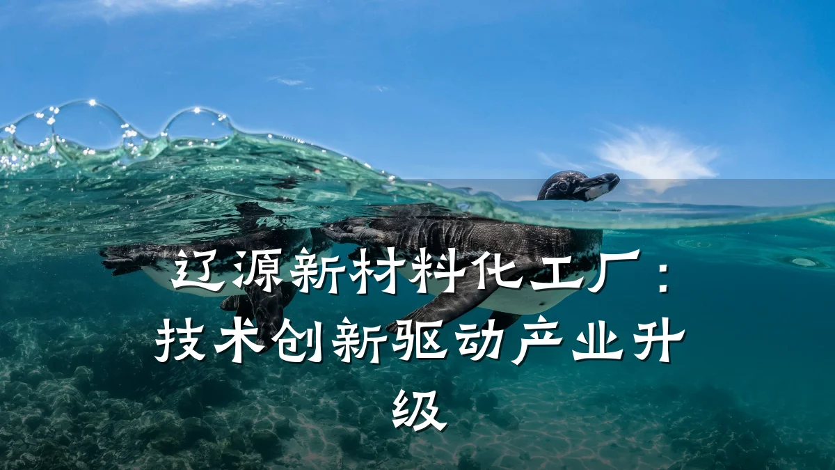 辽源新材料化工厂:技术创新驱动产业升级