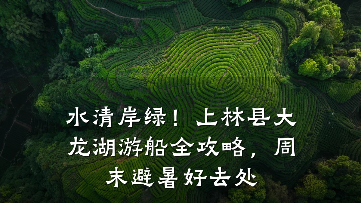 水清岸绿!上林县大龙湖游船全攻略,周末避暑好去处