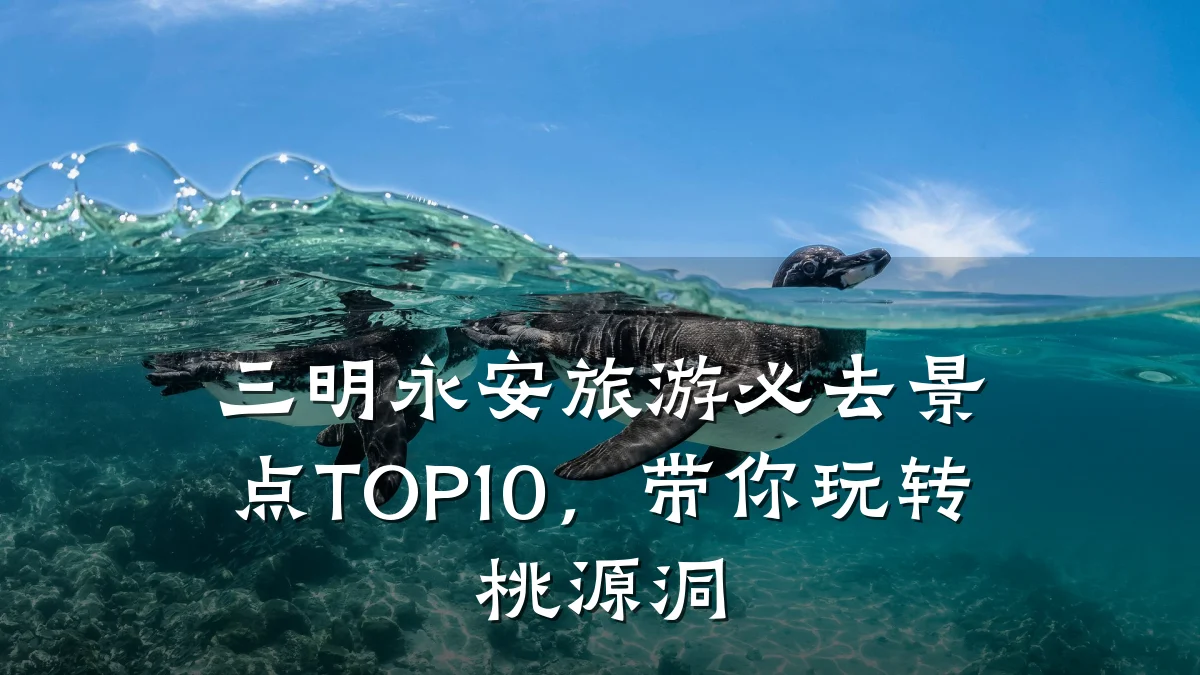 三明永安旅游必去景点TOP10，带你玩转桃源洞